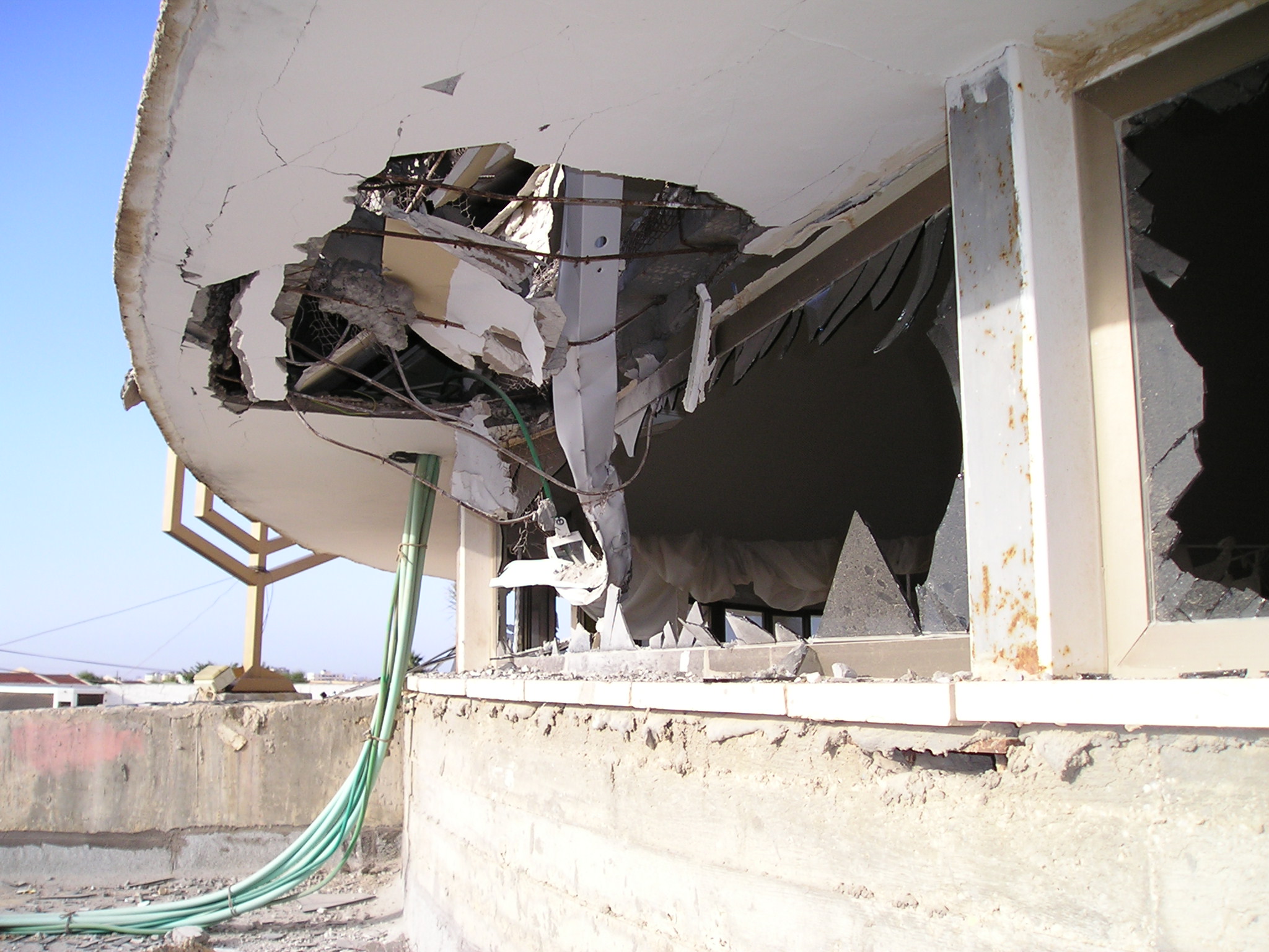 פגיעת קסאם בבית הכנסת